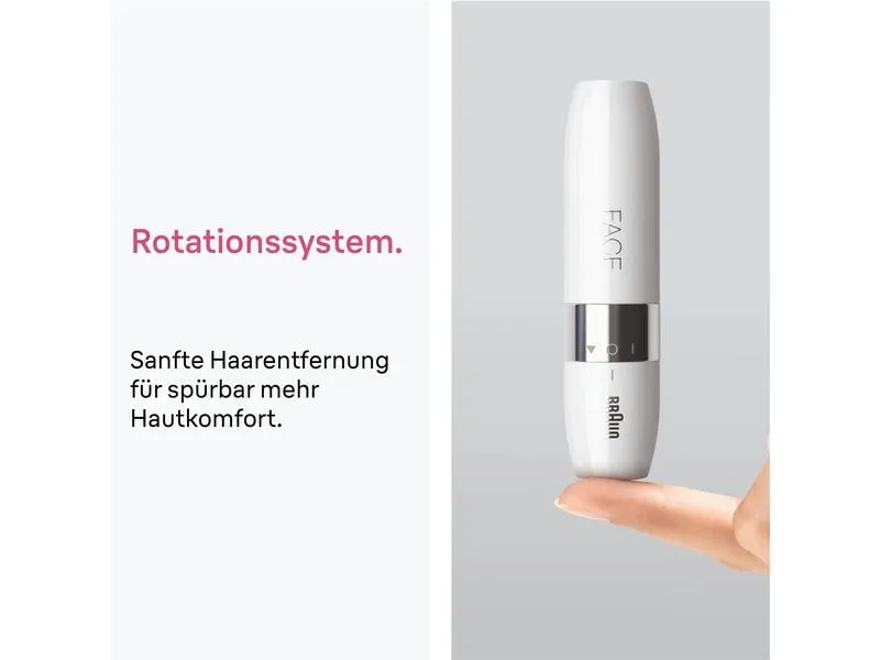Braun Face Mini Hair Remover FS1000 Weiss Braun Face Mini Hair Remover FS1000 Weiss