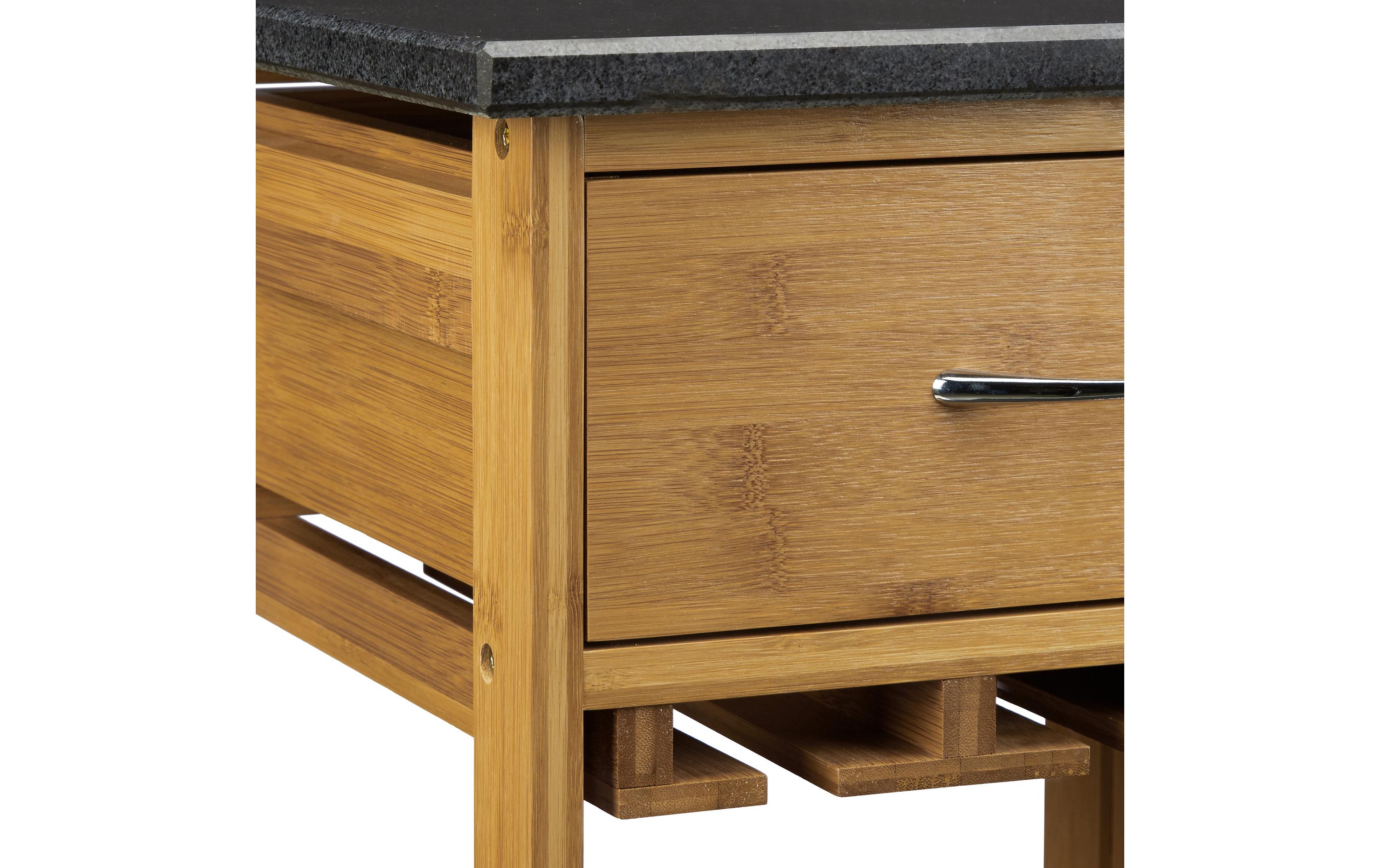 relaxdays Küchenwagen Alfred 81.5 x 47.5 x 37.5 cm