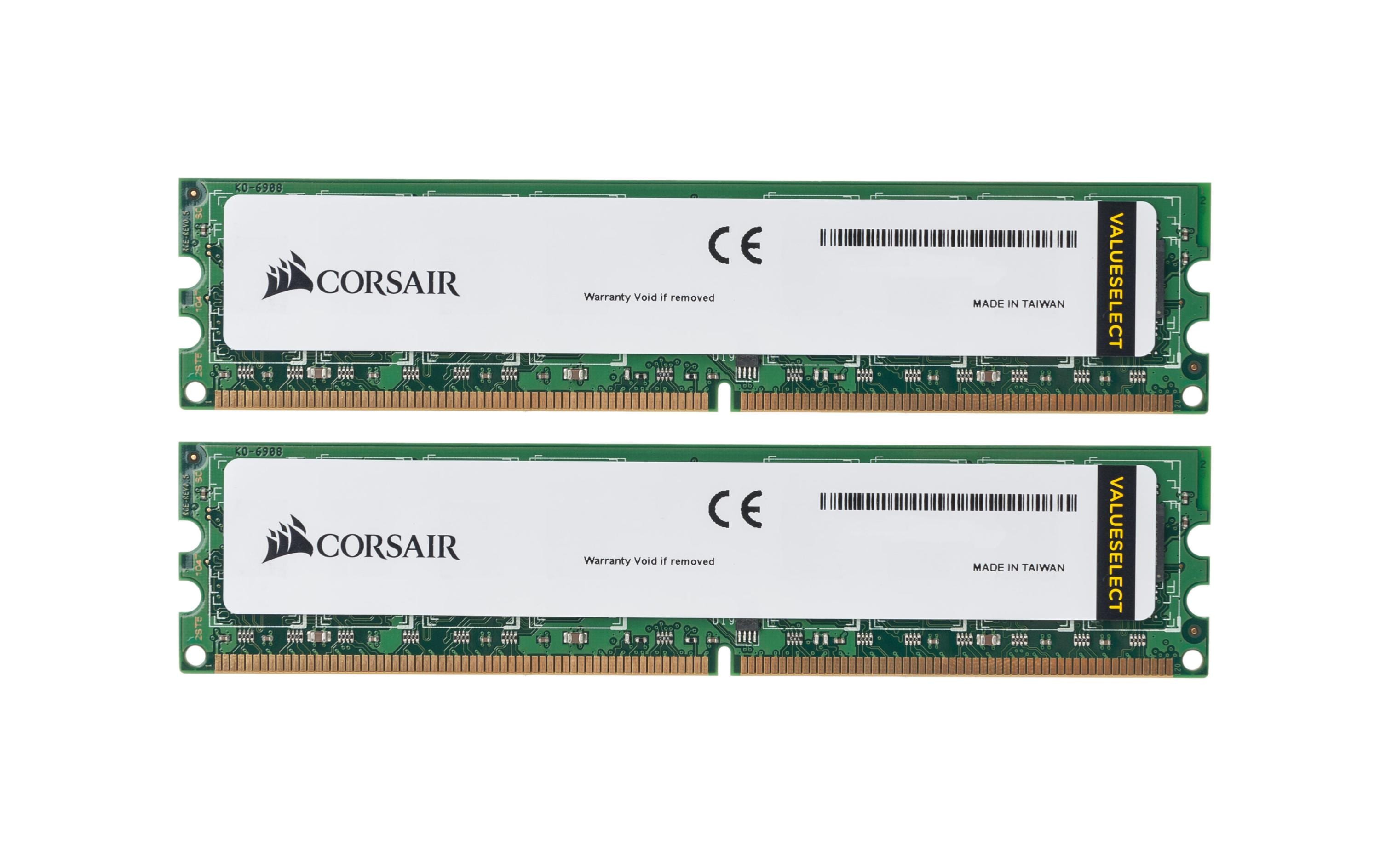 Corsair DDR3-RAM ValueSelect 1333 MHz 2x 4 GB Corsair DDR3-RAM ValueSelect 1333 MHz 2x 4 GB