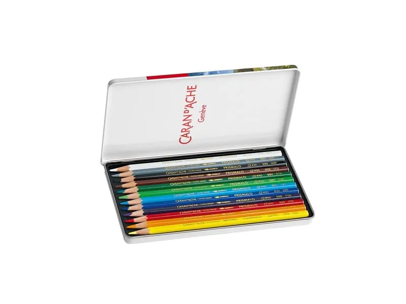Caran d'Ache Farbstifte Prismalo 12 Stück Caran d'Ache Farbstifte Prismalo 12 Stück