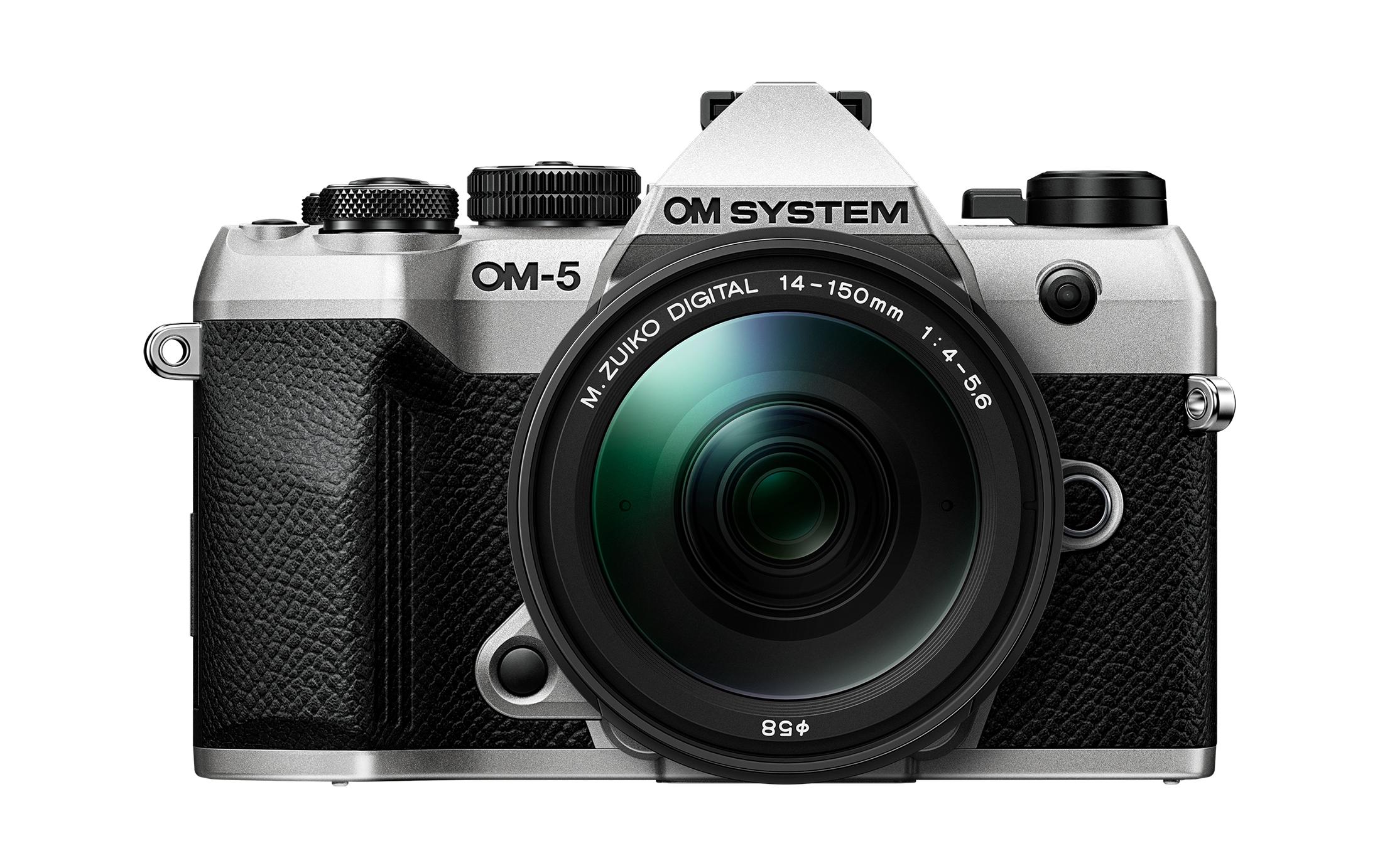 OM-System Fotokamera OM-5 II M.Zuiko Digital 14-150mm Kit Silber