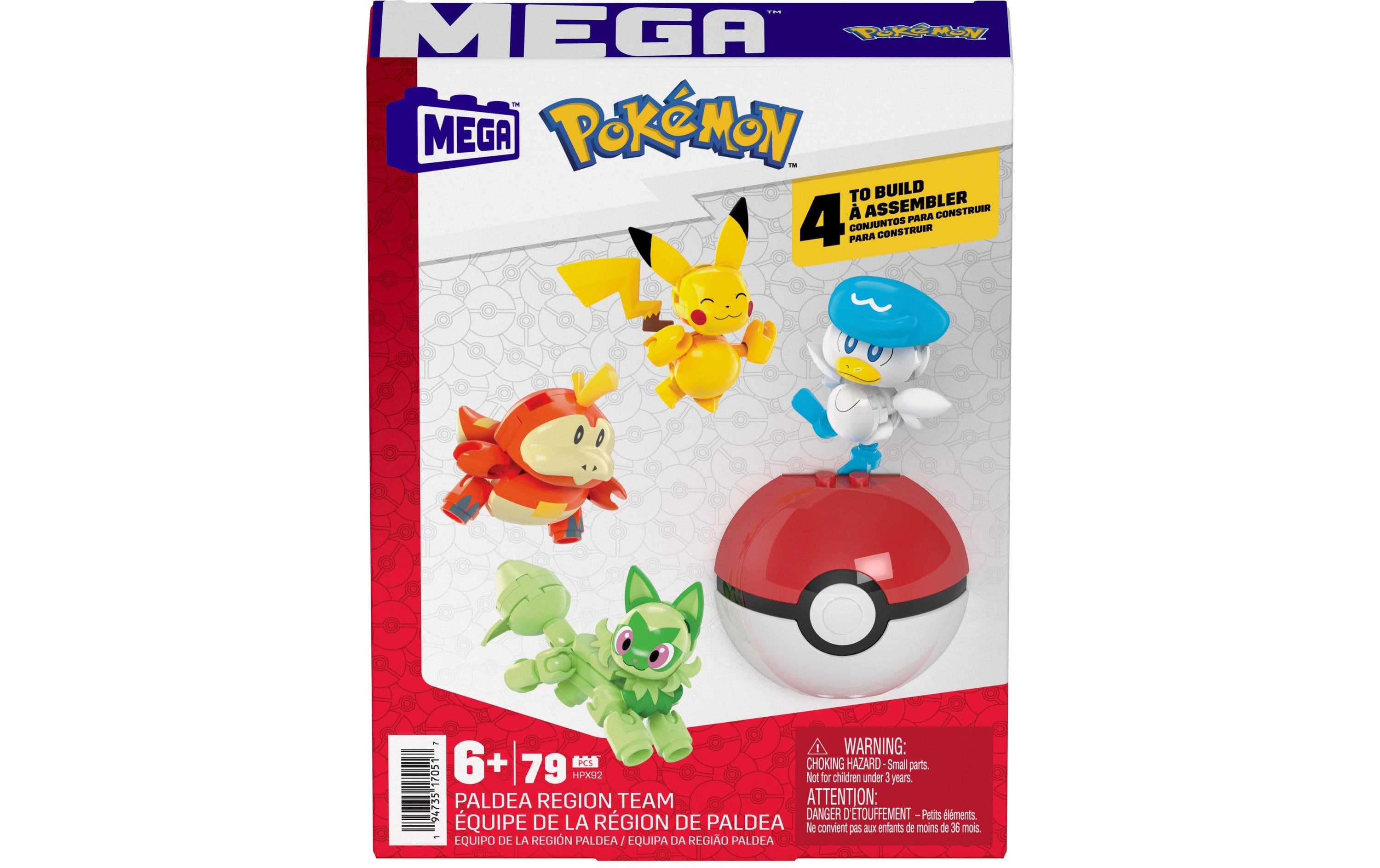 Mega Construx Pokémon Paldea Region Team