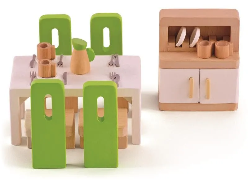 Hape Puppenhausmöbel Esszimmer Hape Puppenhausmöbel Esszimmer