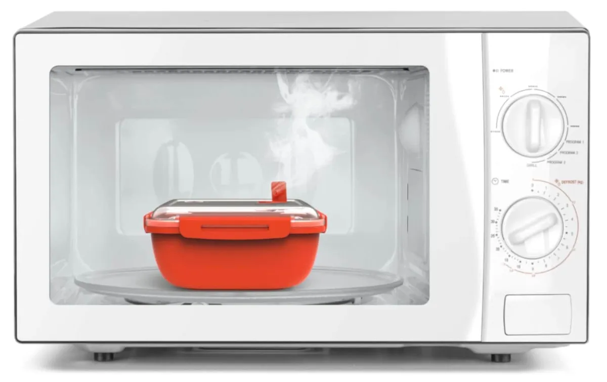 Rotho Mikrowellendose Memory Microwave 1.7 l, Rot Rotho Mikrowellendose Memory Microwave 1.7 l, Rot