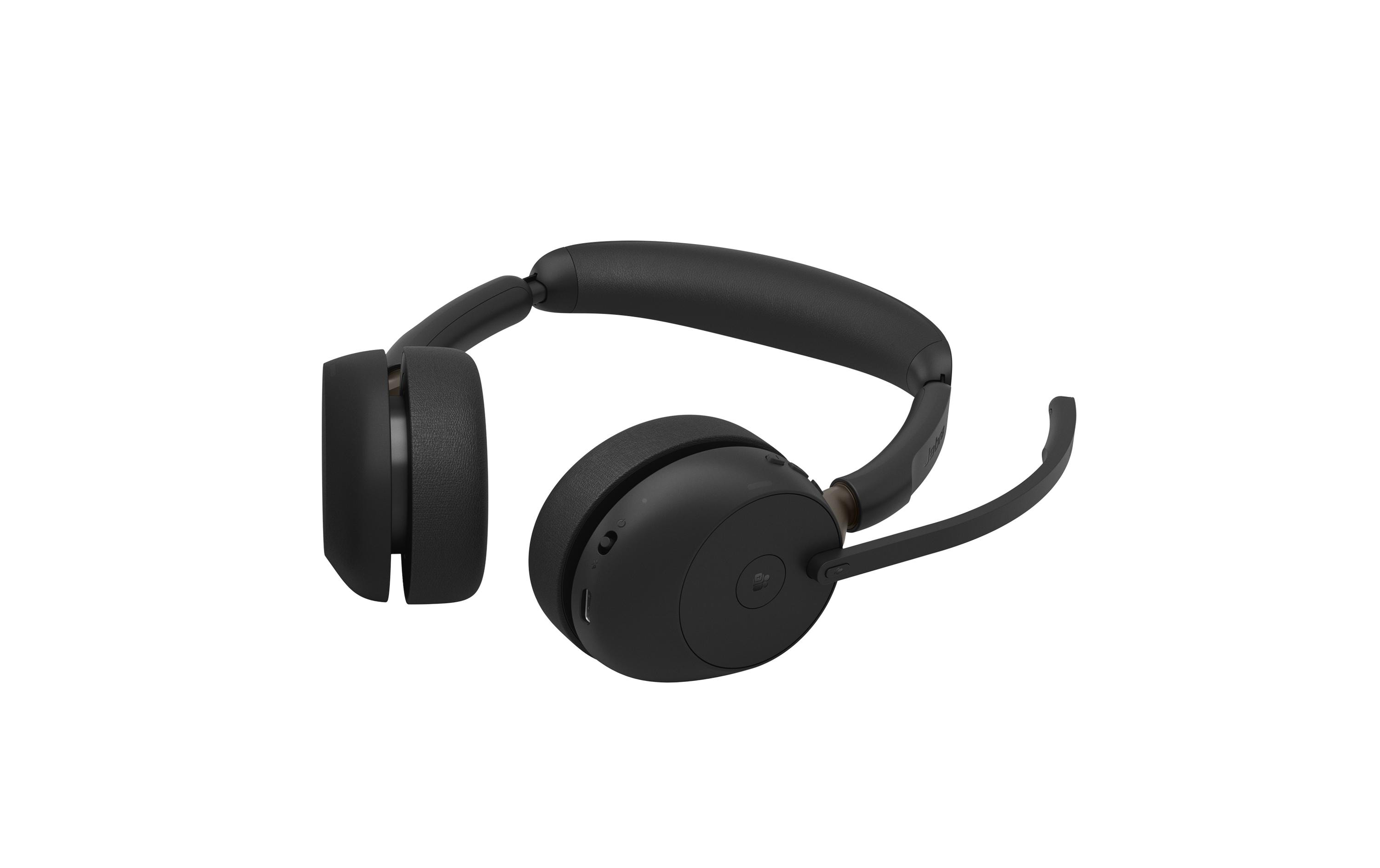 Jabra Evolve2 65 Kabellos, Kopfbügel, Schwarz
