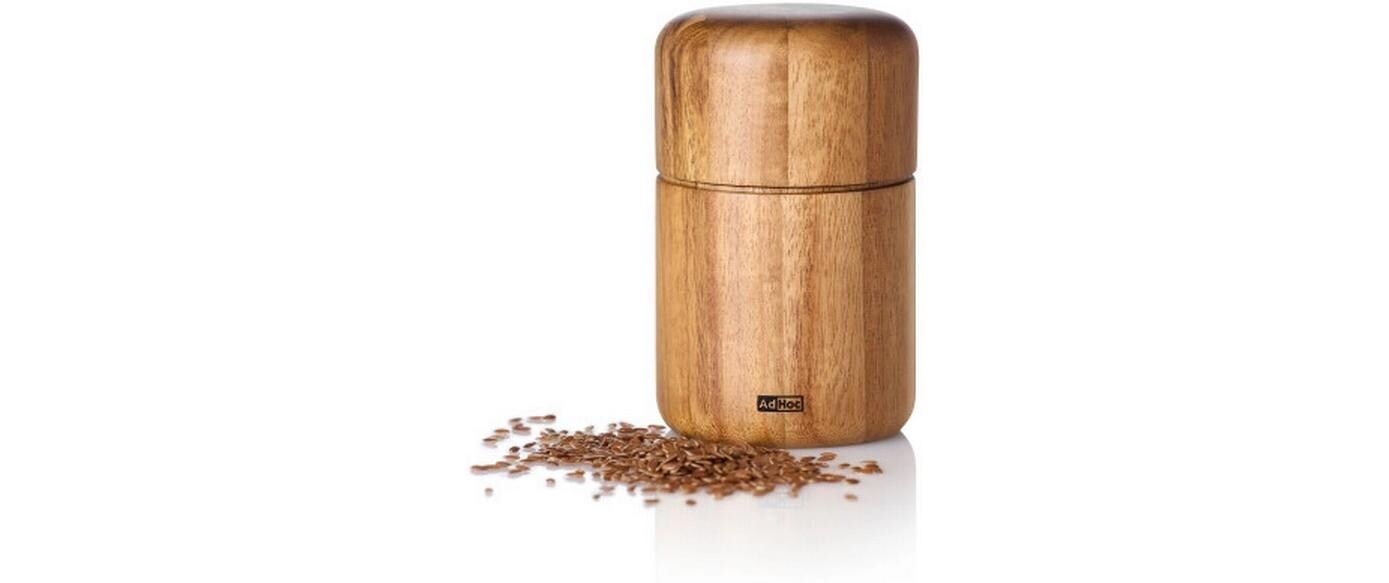 AdHoc Gewürzmühle Seedo 10.4 cm, Braun