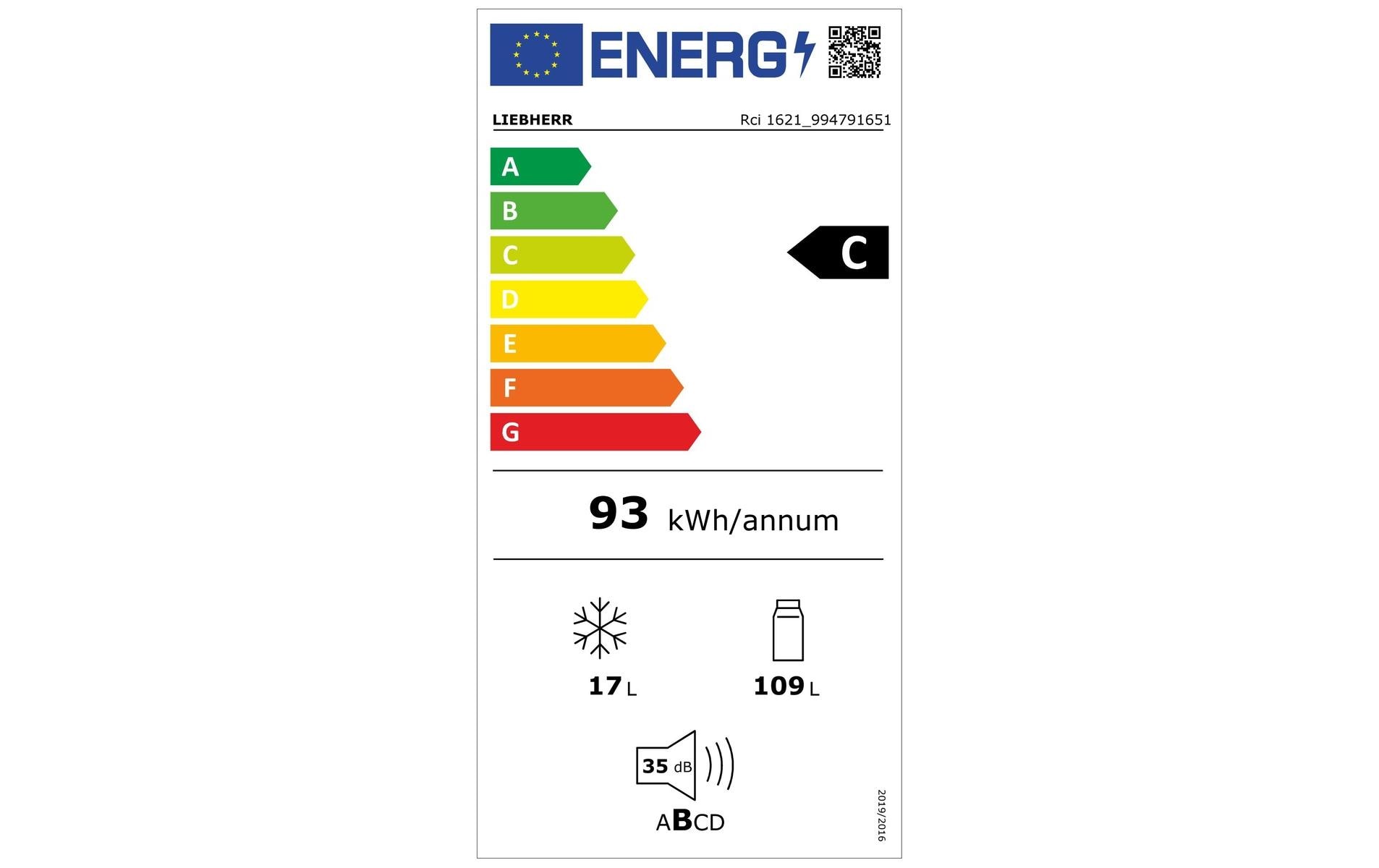 Liebherr Kühlschrank Rci 1621 Plus Rechts/Wechselbar Liebherr Kühlschrank Rci 1621 Plus Rechts/Wechselbar