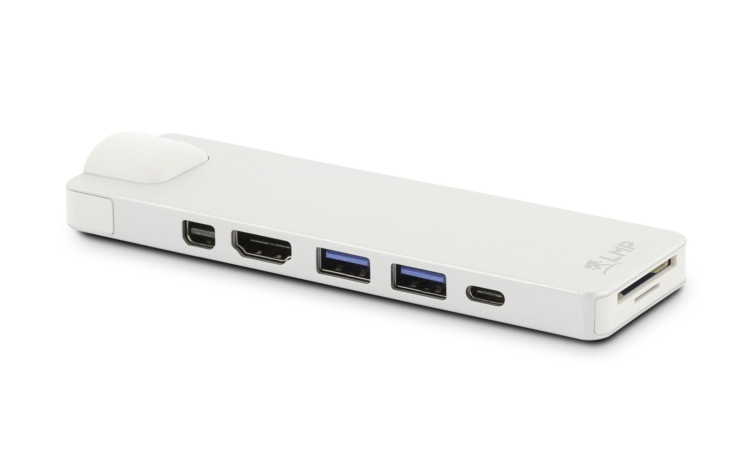 LMP Dockingstation USB-C Compact Dock Silber