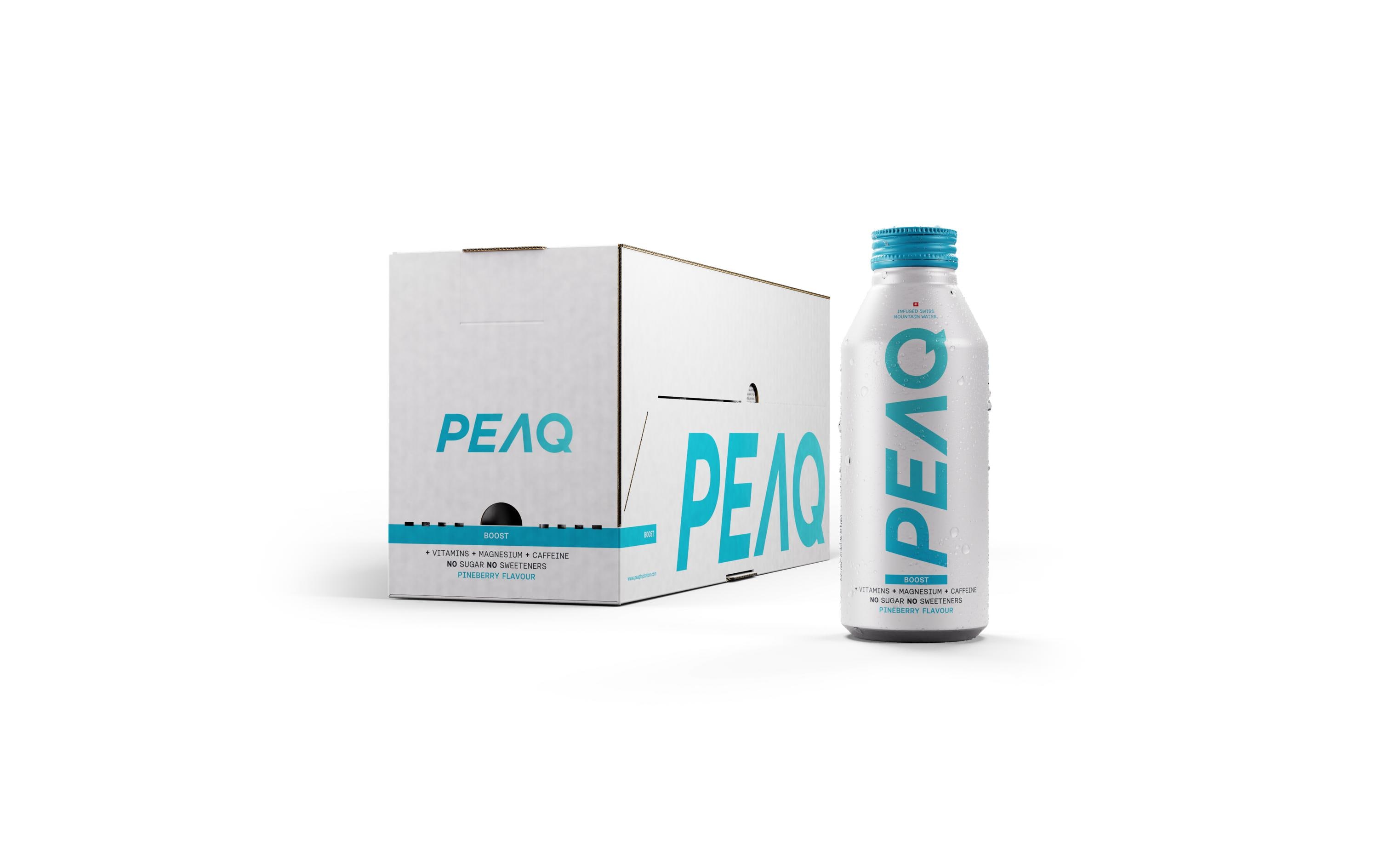 PEAQ Boost Pineberry 12 x 473 ml