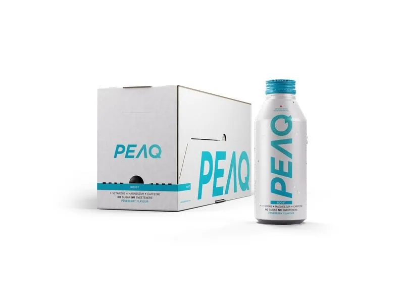 PEAQ Boost Pineberry 12 x 473 ml PEAQ Boost Pineberry 12 x 473 ml