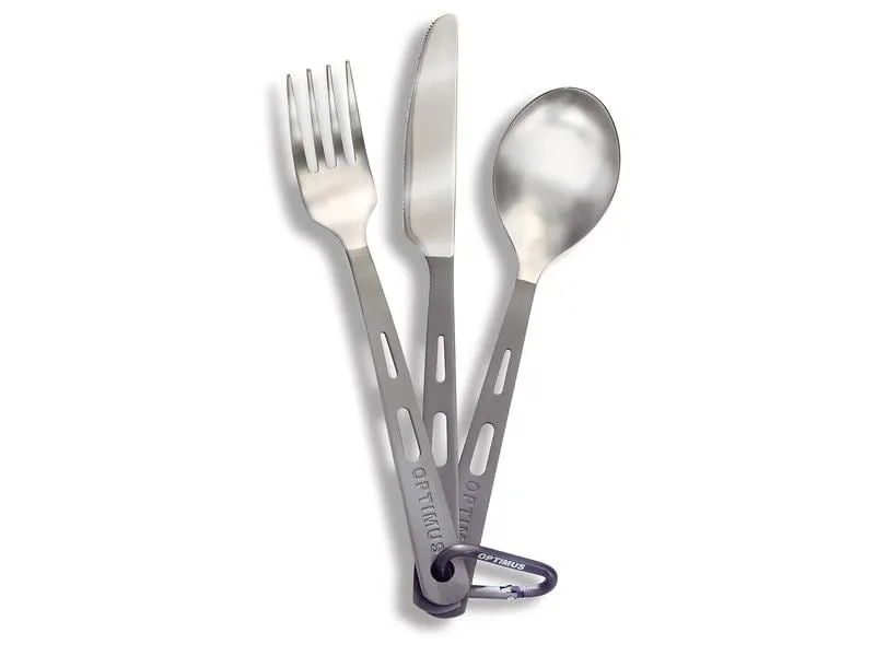 Optimus Outdoor-Besteck-Set Titan