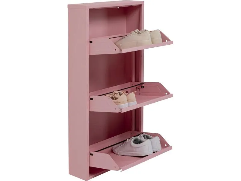 Kare Schuhschrank Caruso 100 x 50 cm, Rosa Kare Schuhschrank Caruso 100 x 50 cm, Rosa