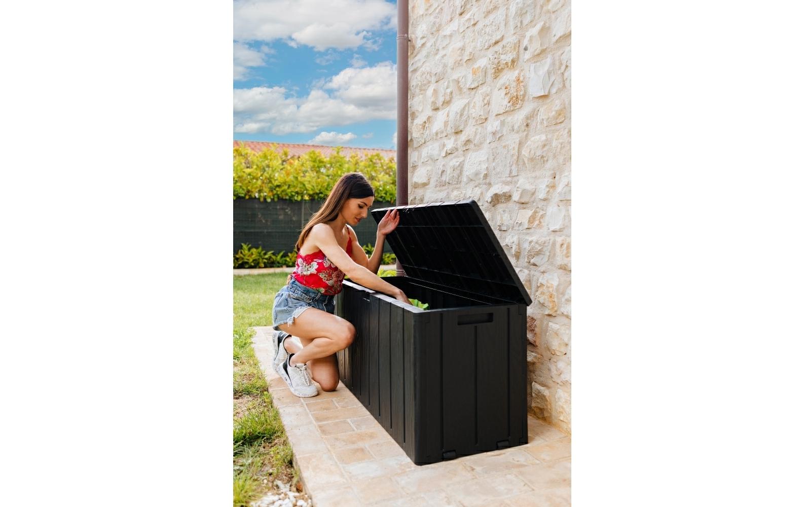 Toomax Gartenbox 270 l Dunkelanthrazit