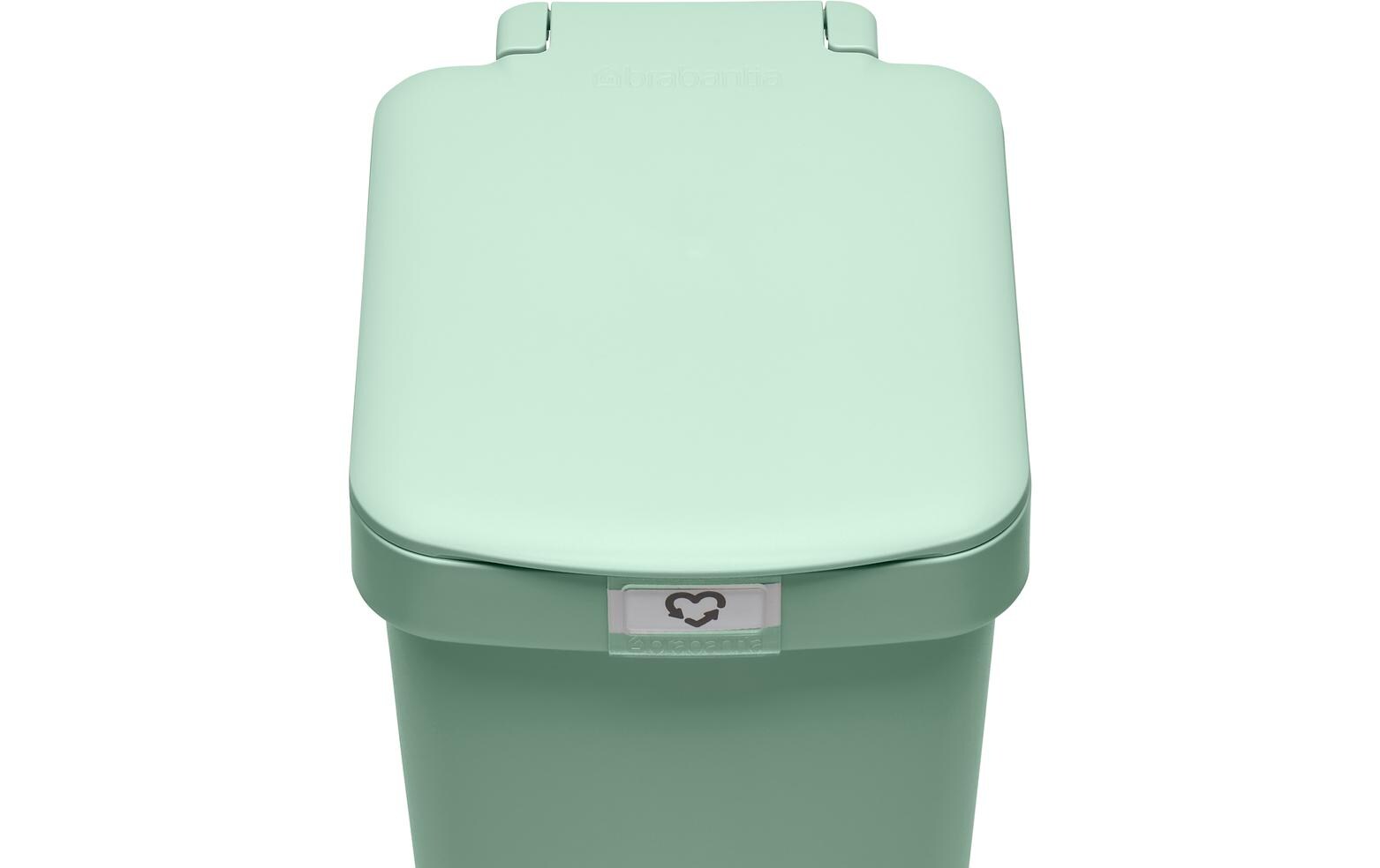 Brabantia Recyclingbehälter StepUp 10 l, Grün