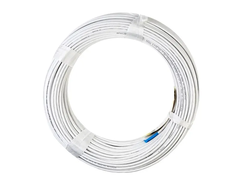 Dätwyler IT Infra Rangierkabel CU 7702 4P flex TC Cat 7, S/FTP, 100 m, Weiss Dätwyler IT Infra Rangierkabel CU 7702 4P flex TC Cat 7, S/FTP, 100 m, Weiss