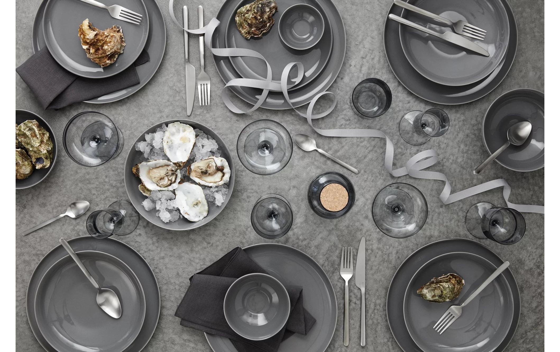 Blomus Buttermesser Stella 4 Stück, Silber