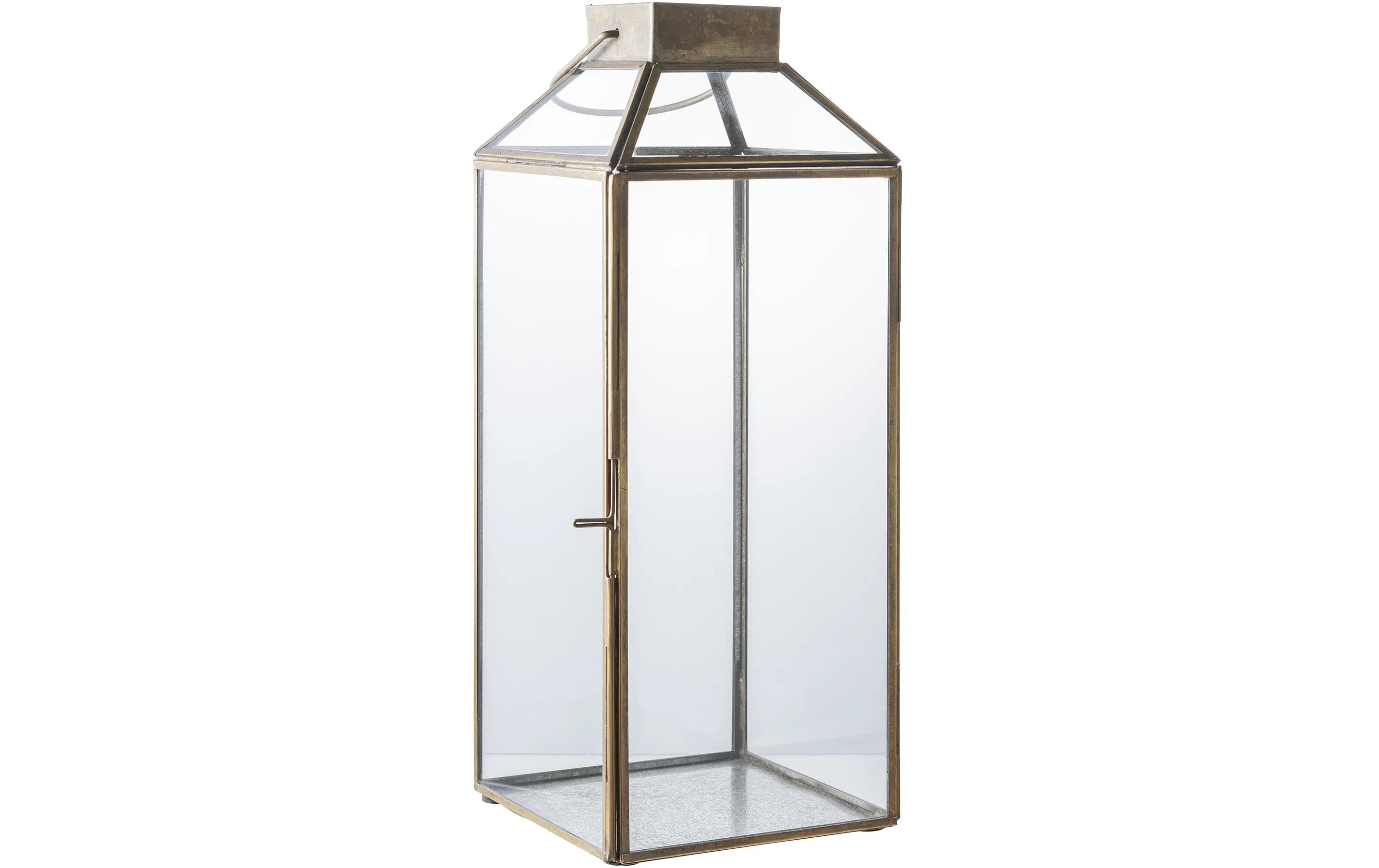 House Nordic Laterne Mysore 35 cm, Braun