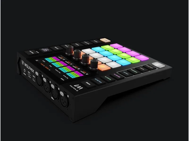 Wolfmix Wolfmix W1 MK3 Lichtsteuerung Standalone DMX Controller Wolfmix Wolfmix W1 MK3 Lichtsteuerung Standalone DMX Controller