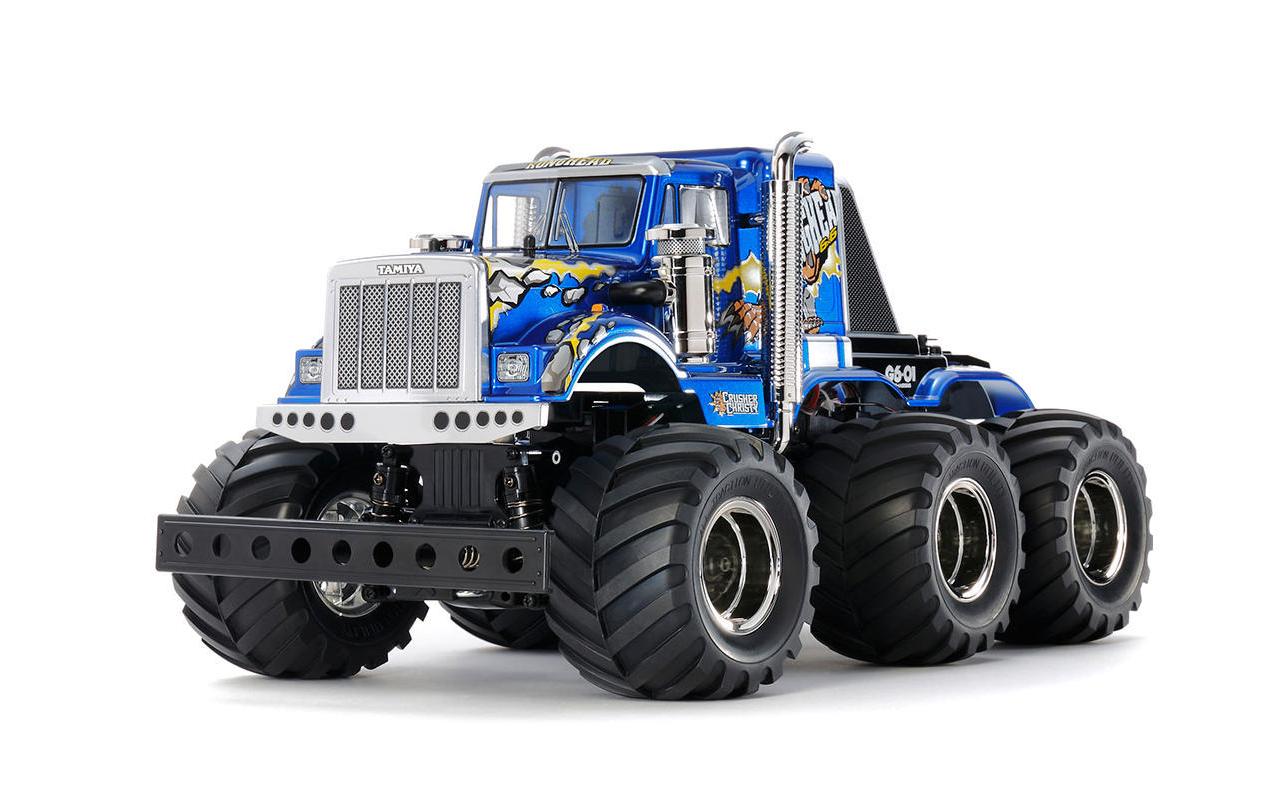 Tamiya Monster Truck Konghead 6 x 6 Bausatz, 1:18