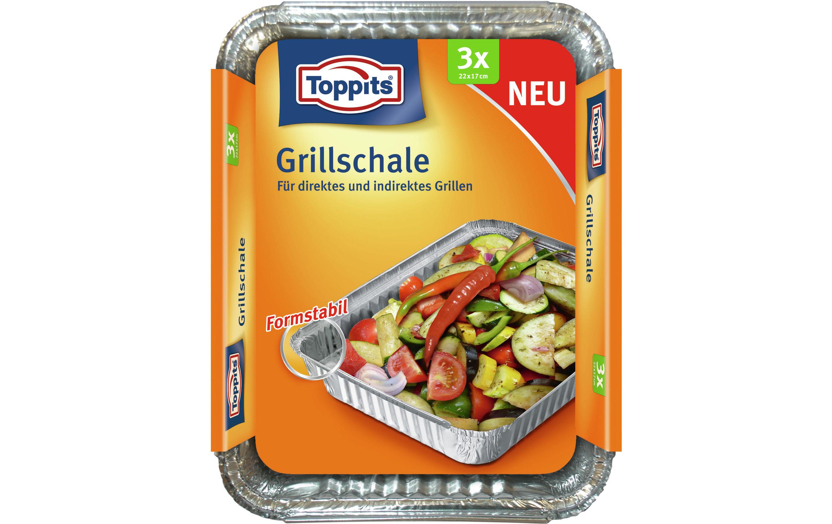 Toppits Grillschale