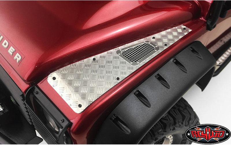 RC4WD Modellbau-Riffelblech TRX-4 Defender vorne