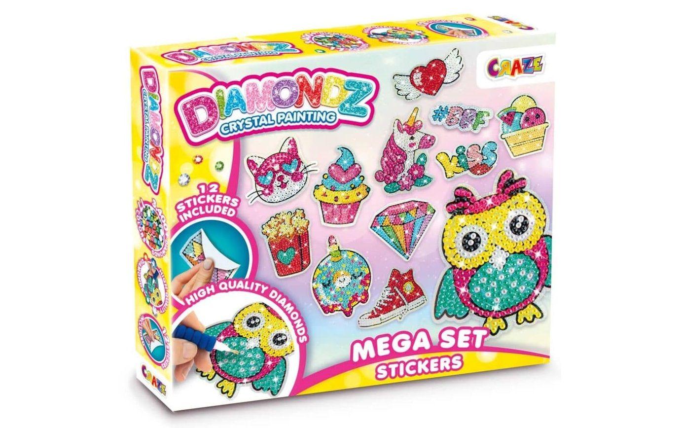 Craze Bastelset Diamondz – Mega Set Stickers Craze Bastelset Diamondz – Mega Set Stickers