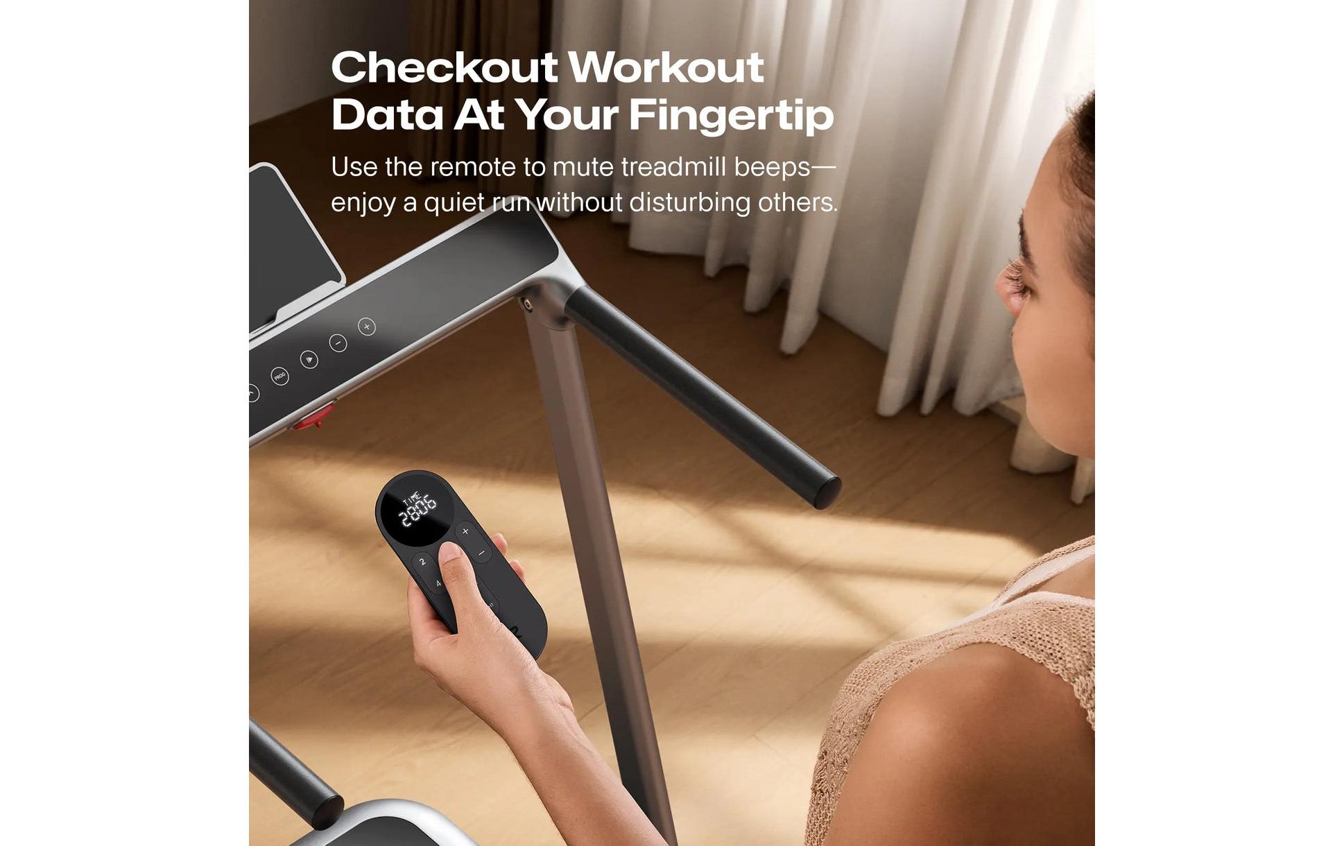 Urevo Laufband FoldiMix 5 Pro Smart Silber