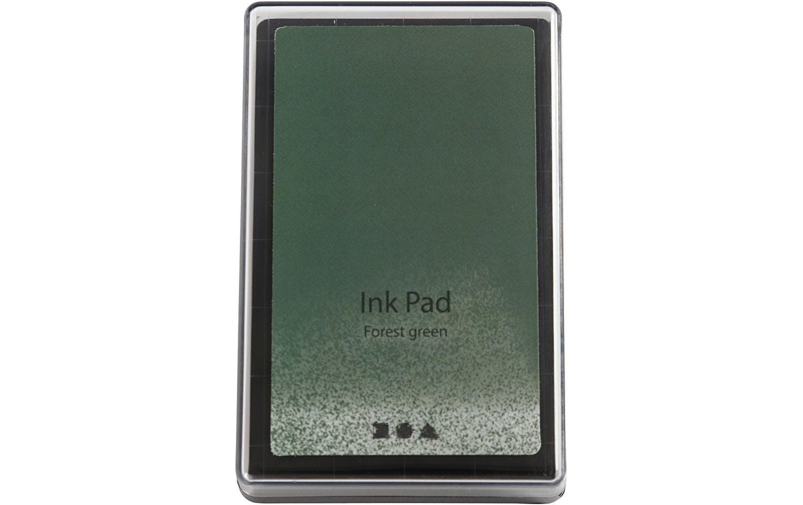 Creativ Company Stempelkissen Ink Pad, 9 x 6 x 2 cm Lindgrün