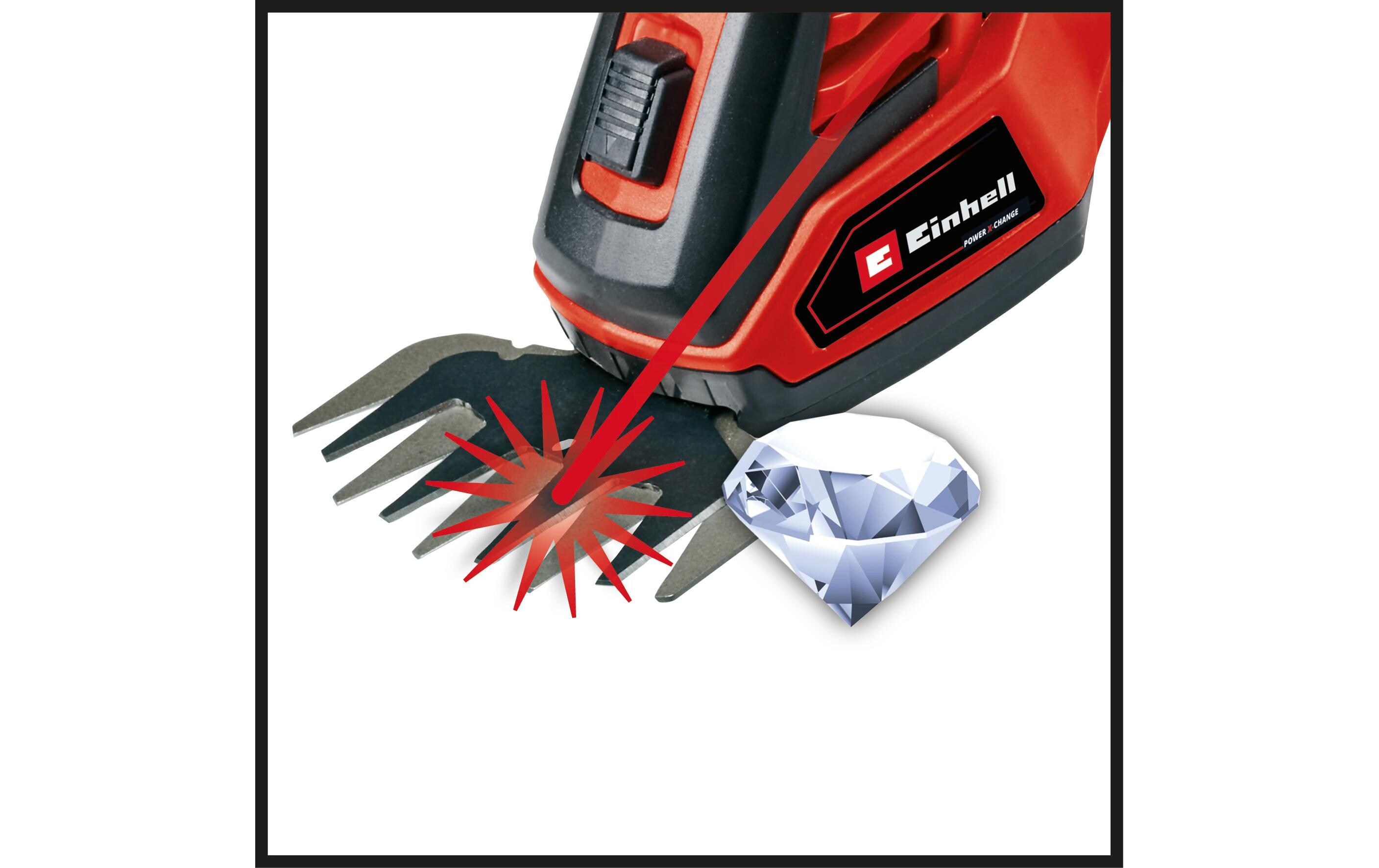 Einhell Akku-Grasschere GE-CG 18/100 Li-Solo