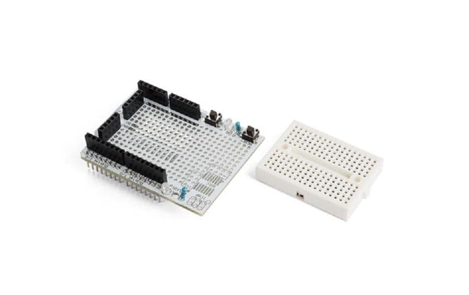 Velleman Prototypen Board ProtoShield für Arduino UNO R3 Velleman Prototypen Board ProtoShield für Arduino UNO R3
