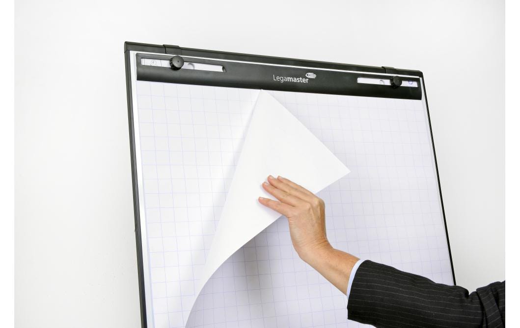 Legamaster Flipchart Economy Triangle 68 x 105 cm mit Rollen