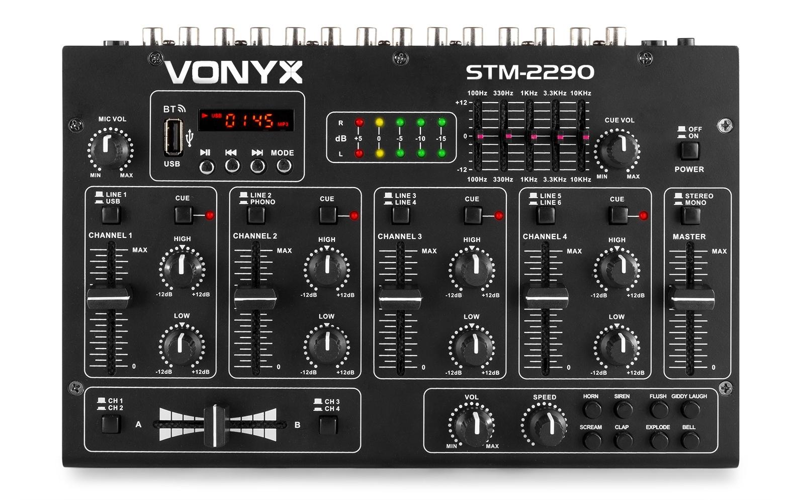 Vonyx DJ-Mixer STM-2290