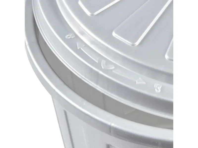 keeeper Abfalleimer Mats, light silver, 7 l