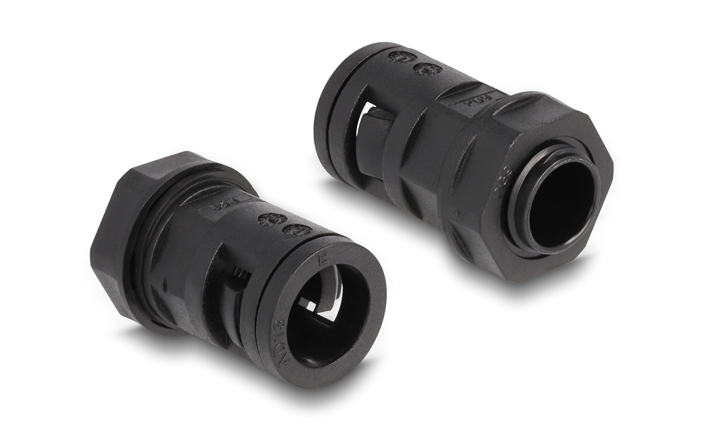 Delock Kabelschlauch 2 m x 13 mm Schwarz