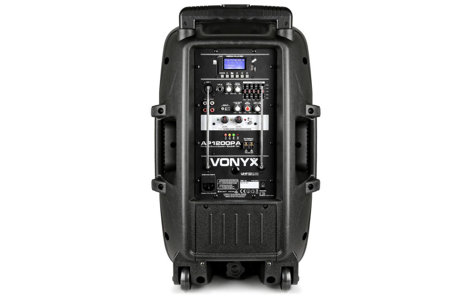 Vonyx PA-System AP1200PA Handmics