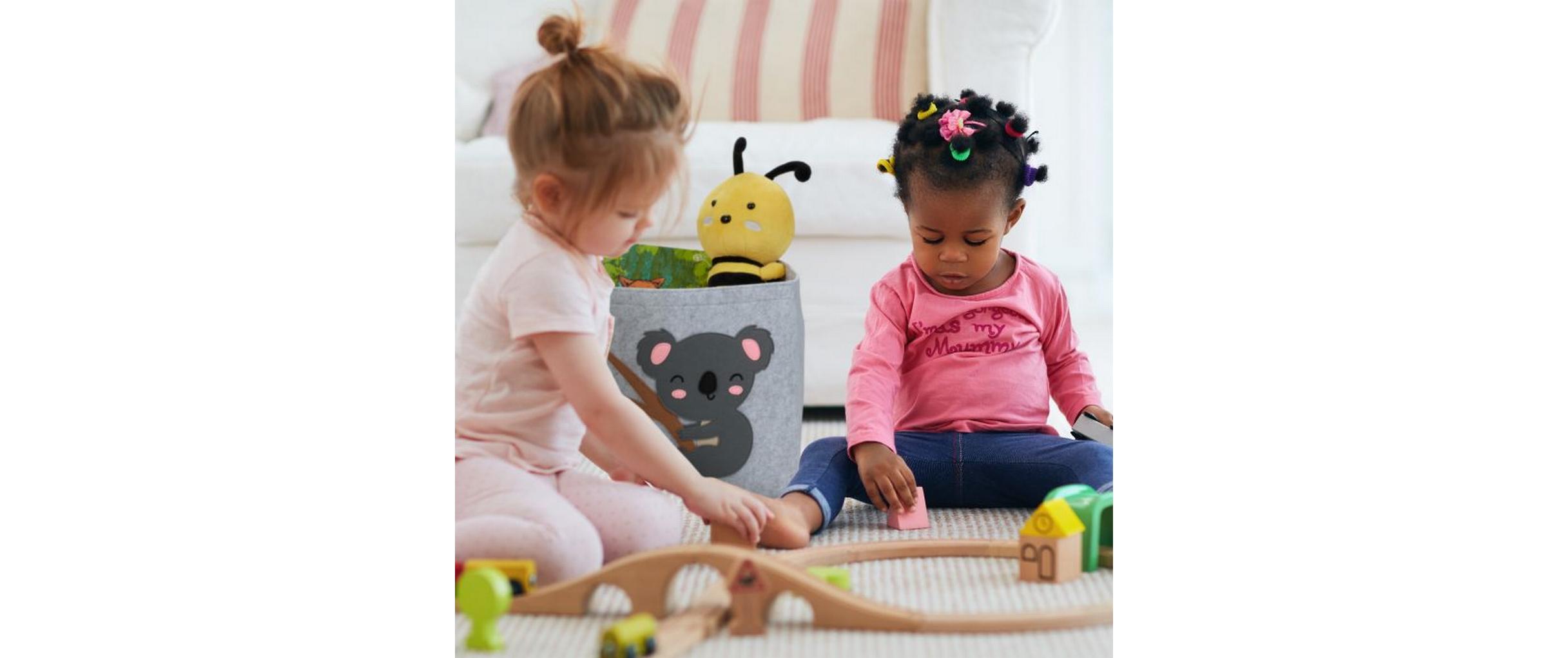 relaxdays Spielzeugkorb Koala