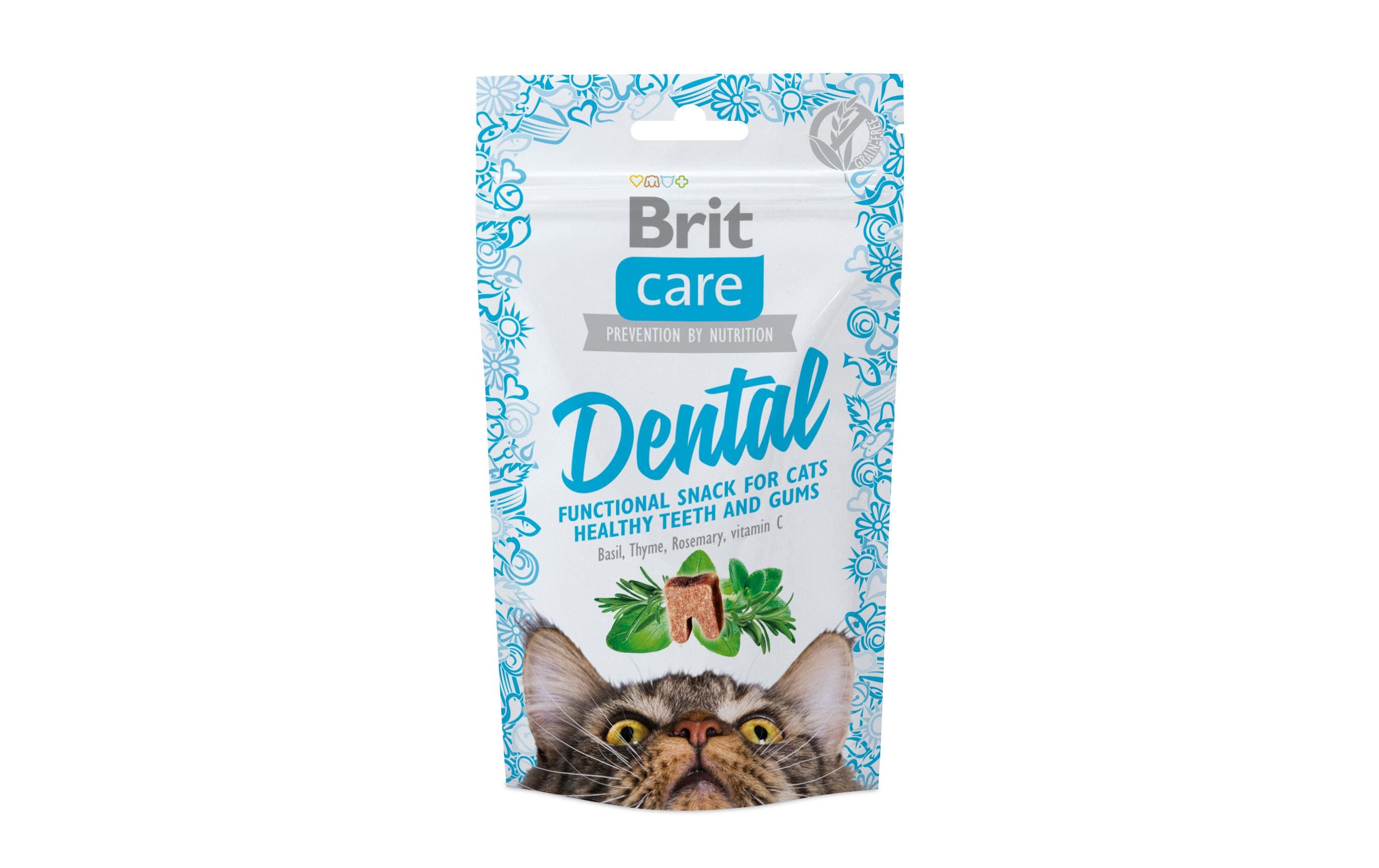 Brit Katzen-Snack Care Dental, 50 g