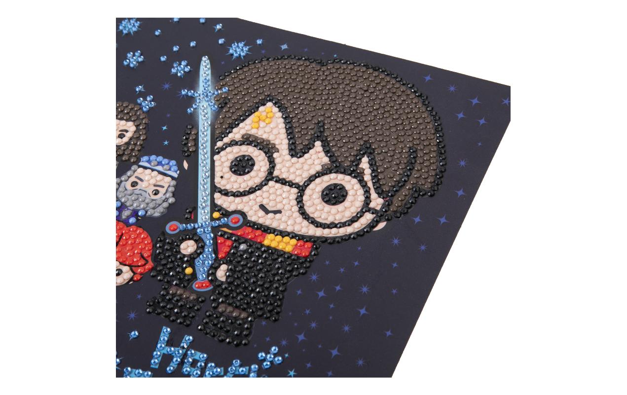 CRAFT Buddy Bastelset Crystal Art Card Harry Potter Family