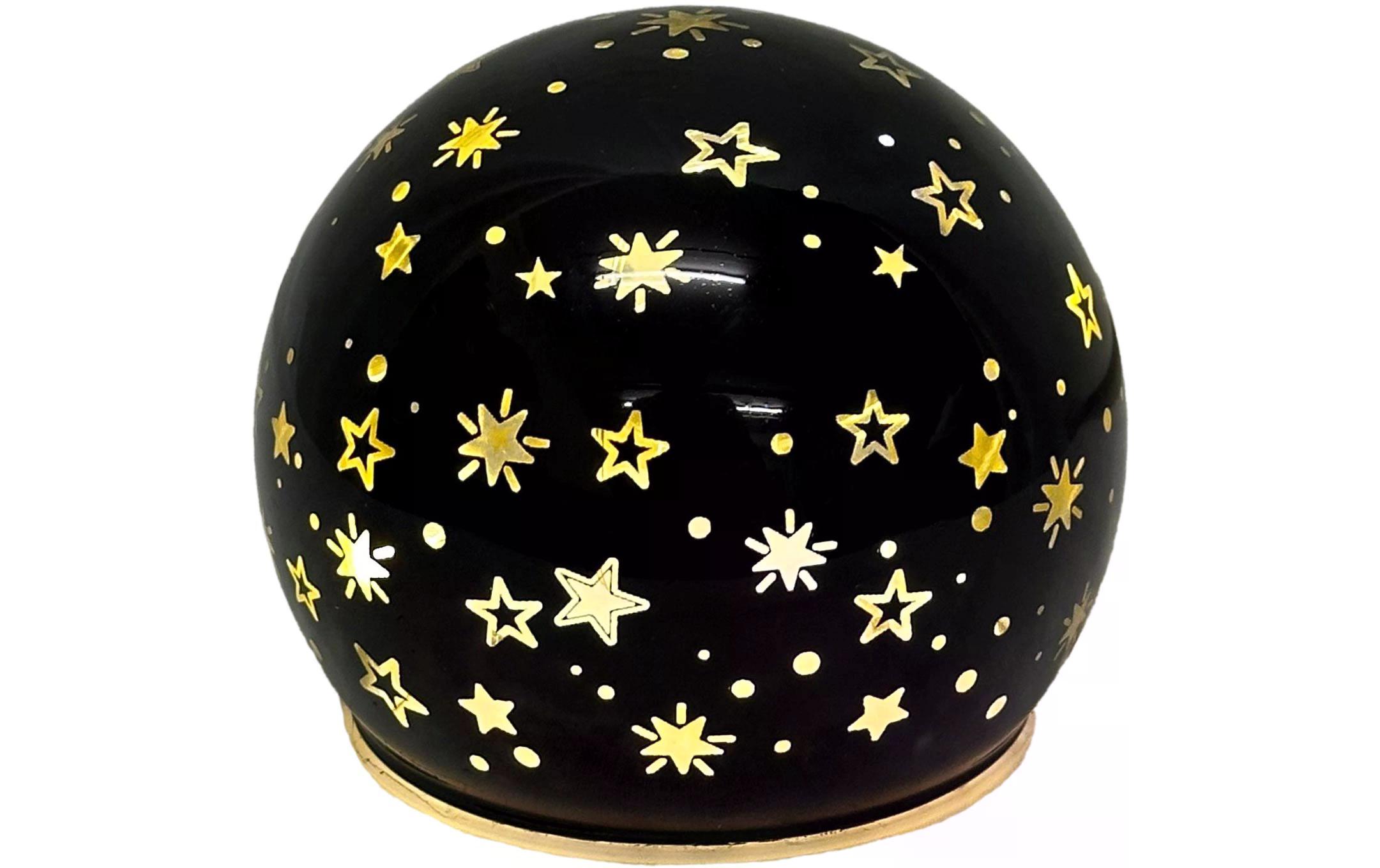 Dameco Schneekugel Ø 10 cm, Schwarz Dameco Schneekugel Ø 10 cm, Schwarz