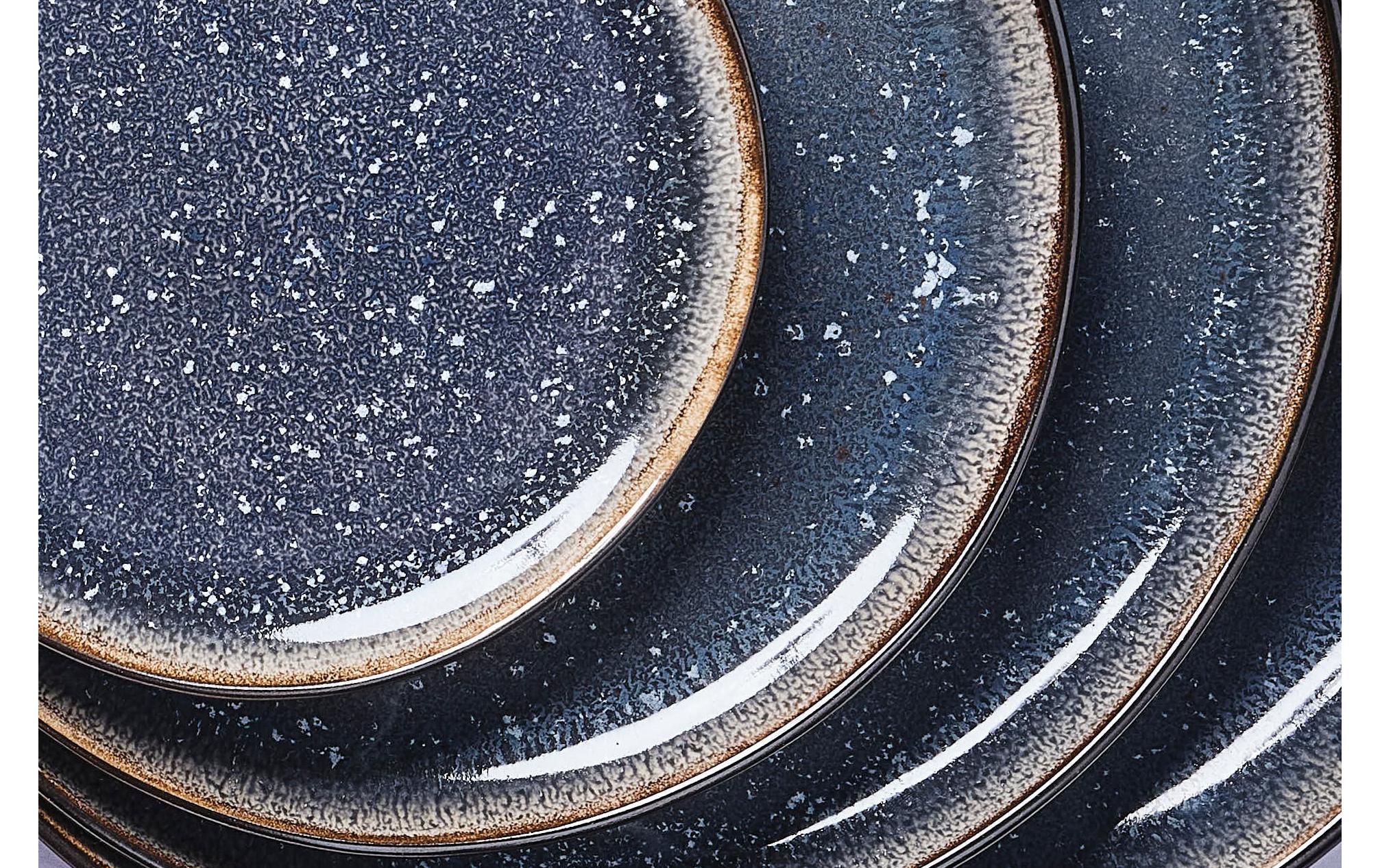 Björn Speise-Service Iris Nachtblau, 48-teilig