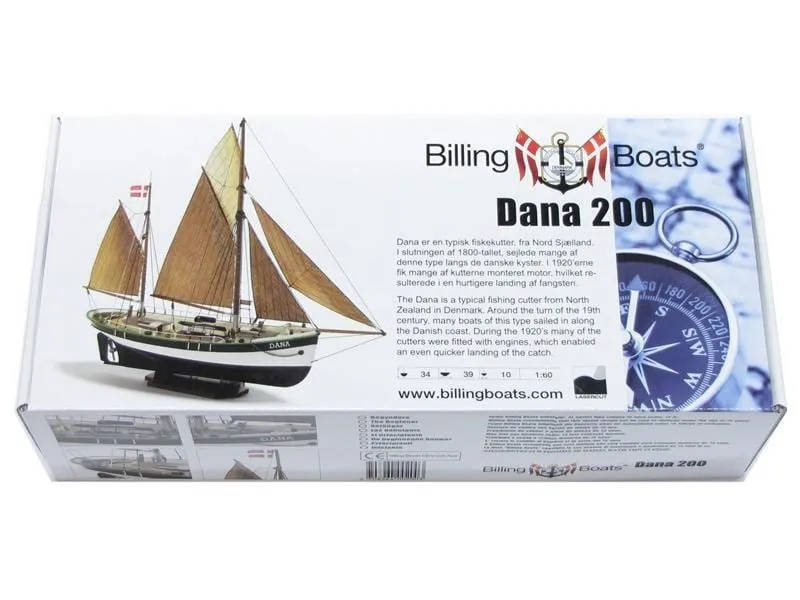 Billing Boats Bausatz Fischerboot Dana, 390 mm 1:60 Billing Boats Bausatz Fischerboot Dana, 390 mm 1:60