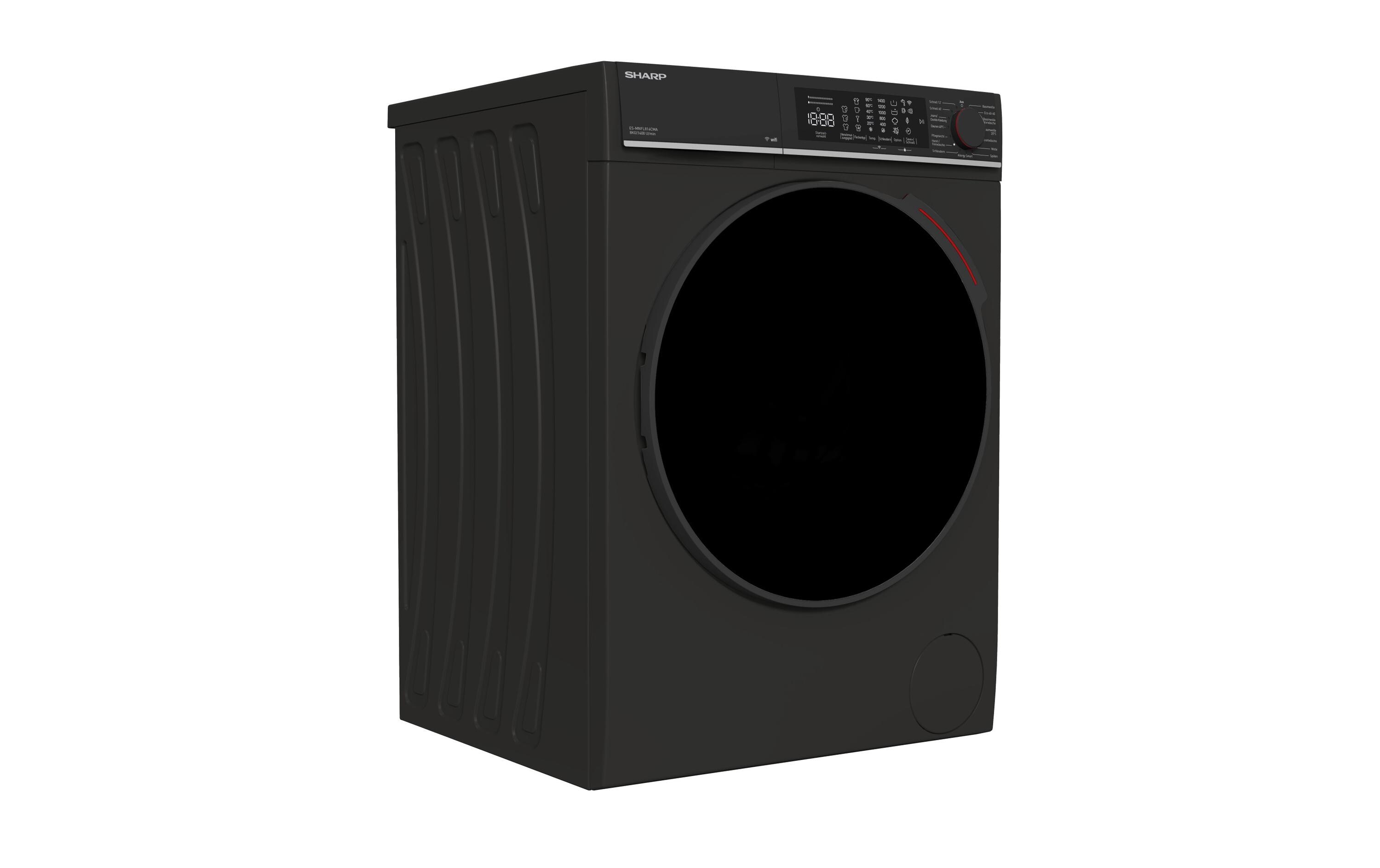 Sharp Waschmaschine ES-MNFL814 cmA-CH Links Sharp Waschmaschine ES-MNFL814 cmA-CH Links