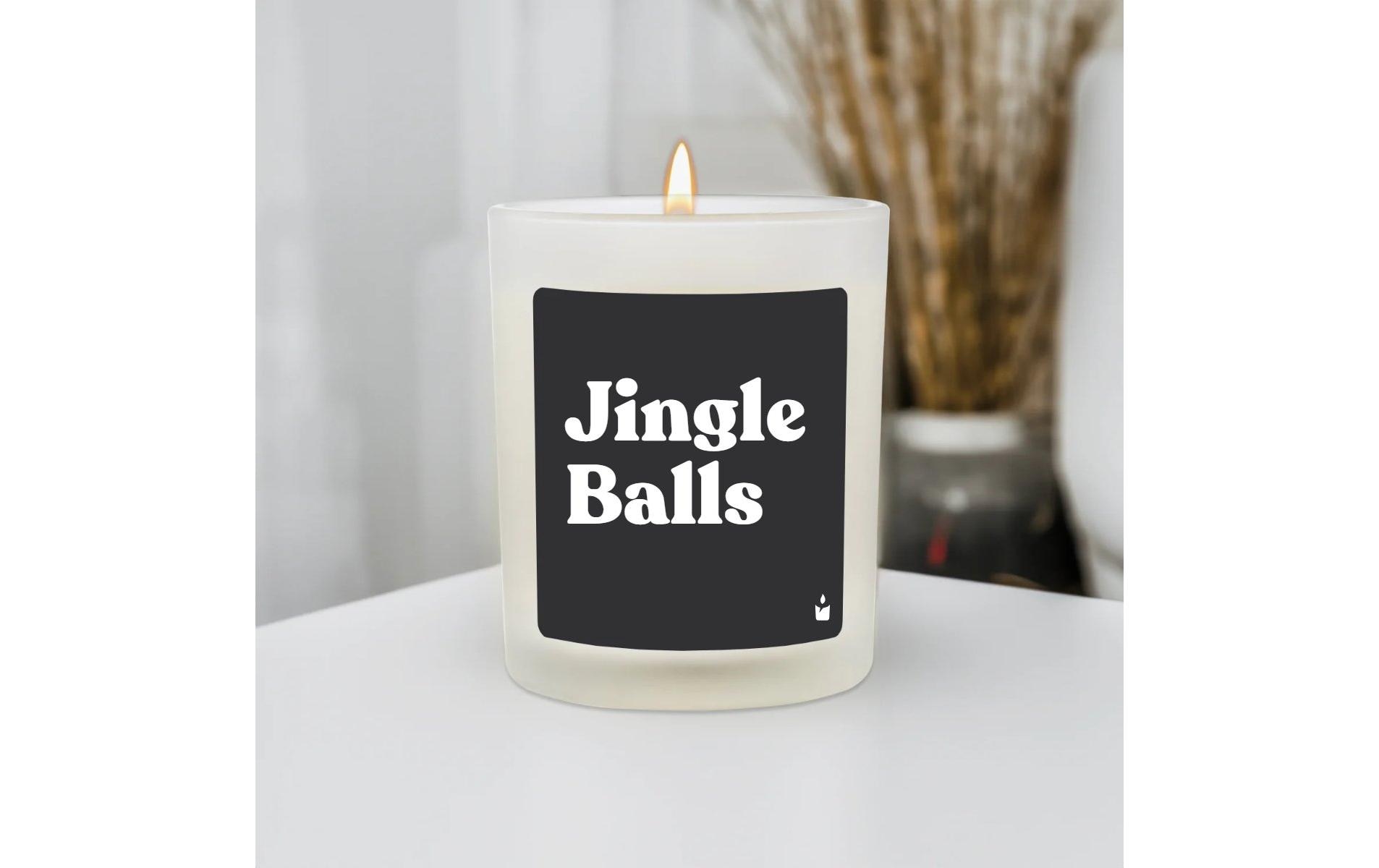 ChattyCandles Weihnachtskerze Jingle Balls 6.7 x 8 cm