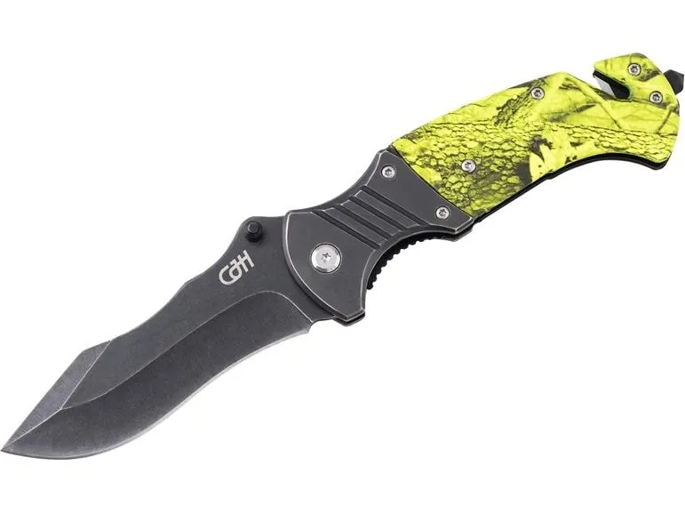 Herbertz CJH Rettungsmesser Camo/Grün Herbertz CJH Rettungsmesser Camo/Grün