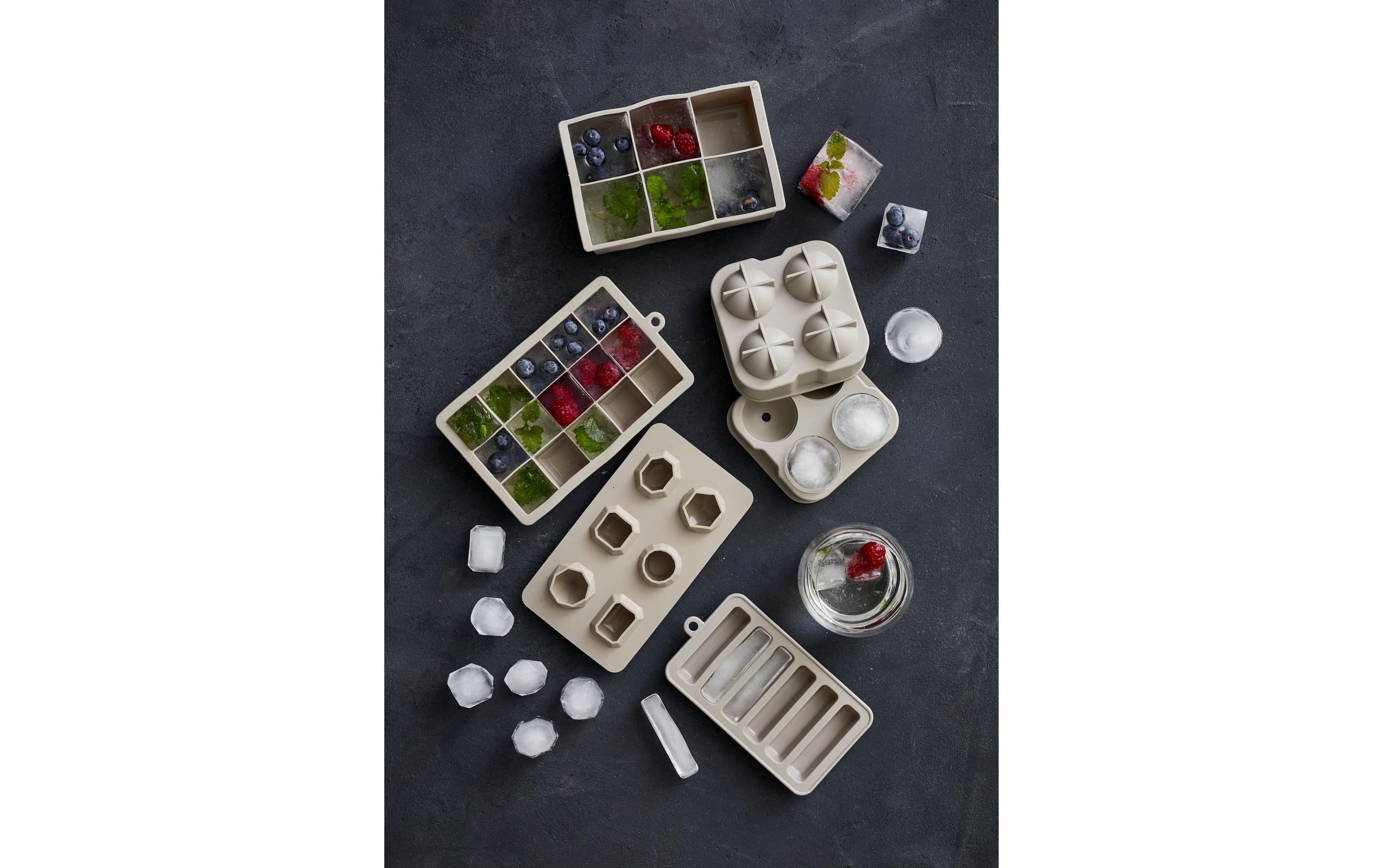 Bitz Eiswürfelform Stab 2 Stück, Beige