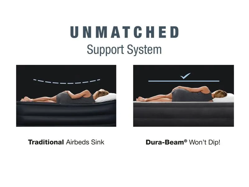 Intex Luftbett Dura Beam Deluxe Supreme Twin 99 x 191 x 51 cm
