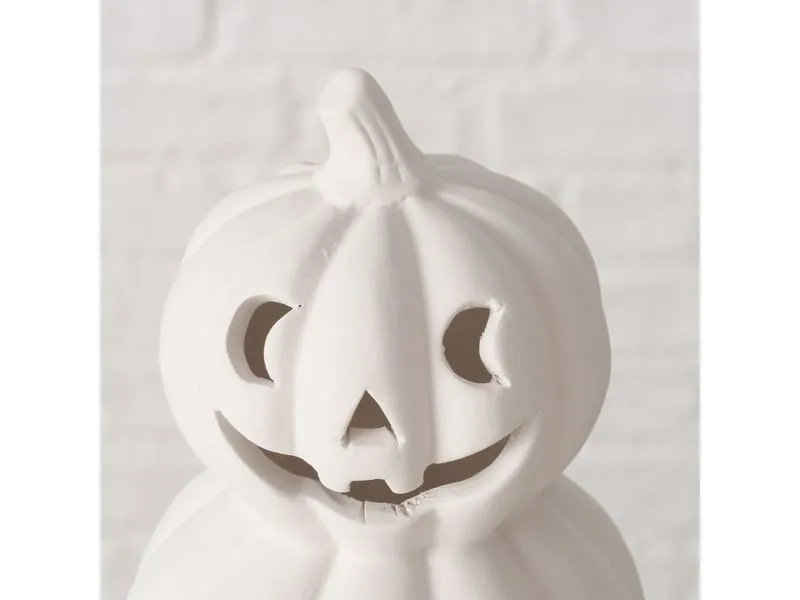 Boltze Teelichthalter Curbana Keramik, 25 x 14 cm
