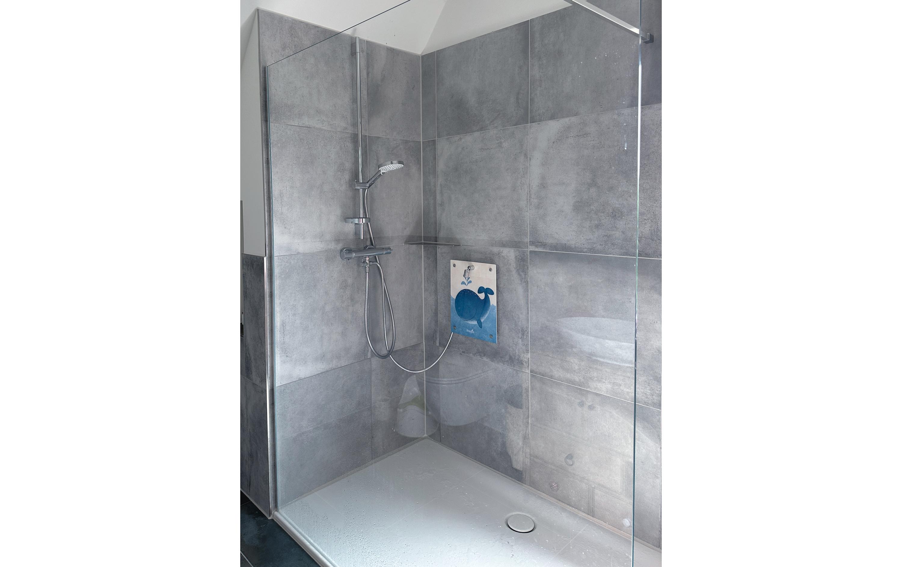 Fredis Kinderdusche Wal 40 x 30 cm