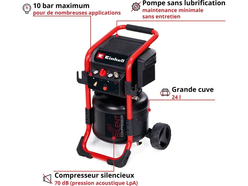Einhell Kompressor TE-AC 240/24 Silent Einhell Kompressor TE-AC 240/24 Silent