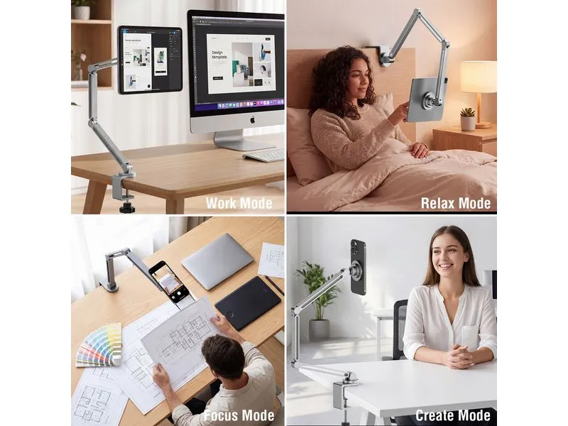 4smarts Halterung Tablet/Smartphone ErgoPro, grau 4smarts Halterung Tablet/Smartphone ErgoPro, grau